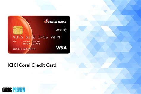 coral contactless credit card|icici coral card rewards.